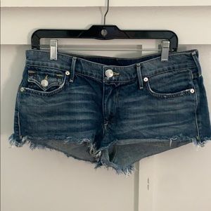 True religion cut off shorts